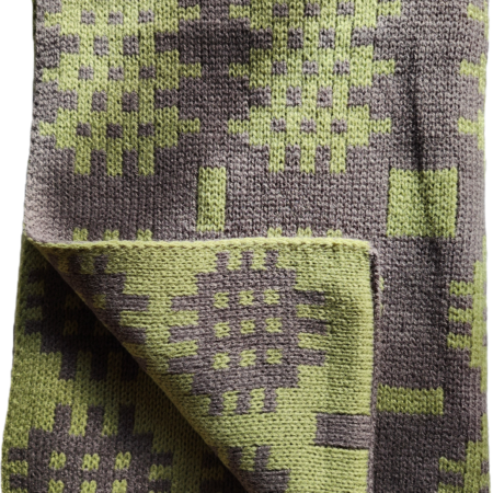 Blanket in Sage Green/Grey